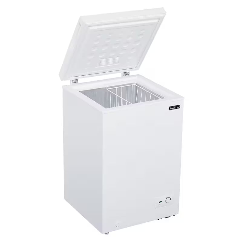White 3.5 cu. ft. Manual Defrost Chest Freezer U168227