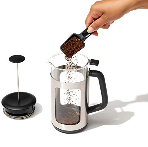 Stainless Steel French Press Coffee Maker 32oz D504