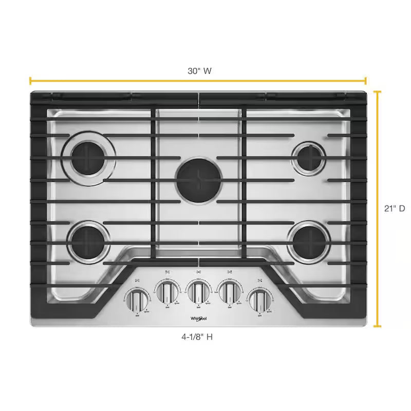 30 in. Gas Cooktop with 5 Burners M922
