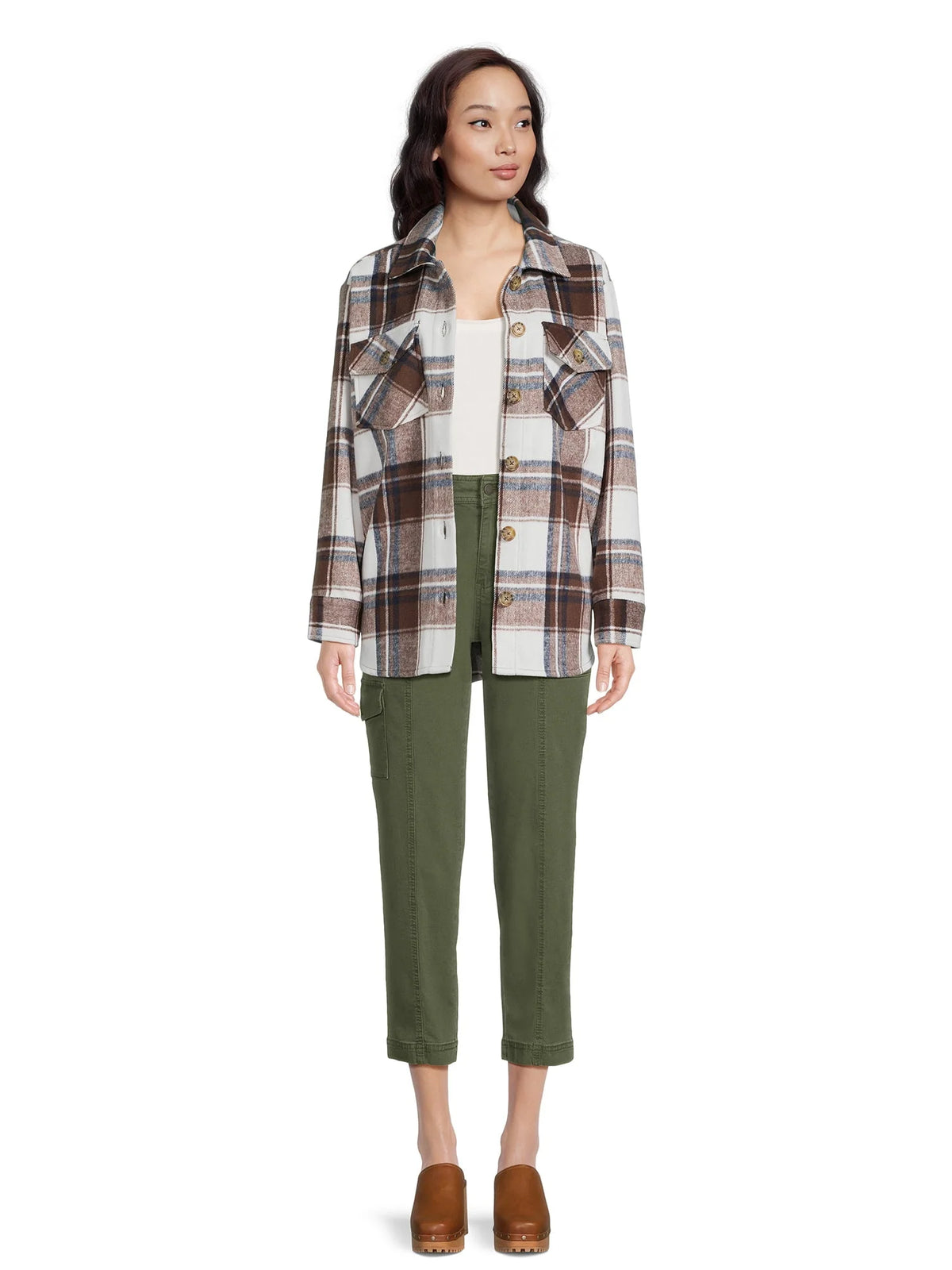 Mid Rise Straight Utility Pants 27 Inseam Q476419