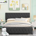 Queen Size Metal Platform Bed Frame with Storage Drawer H795