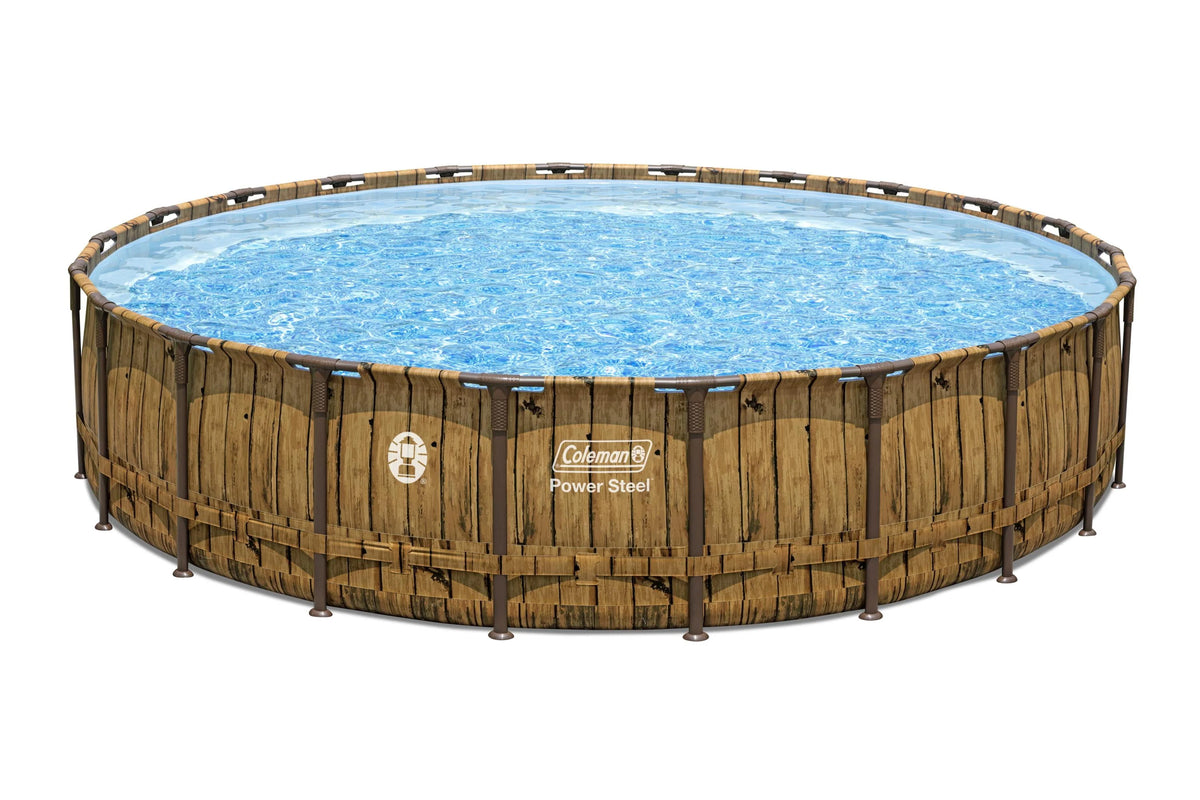 Round Metal Frame Above Ground Pool Set A88415