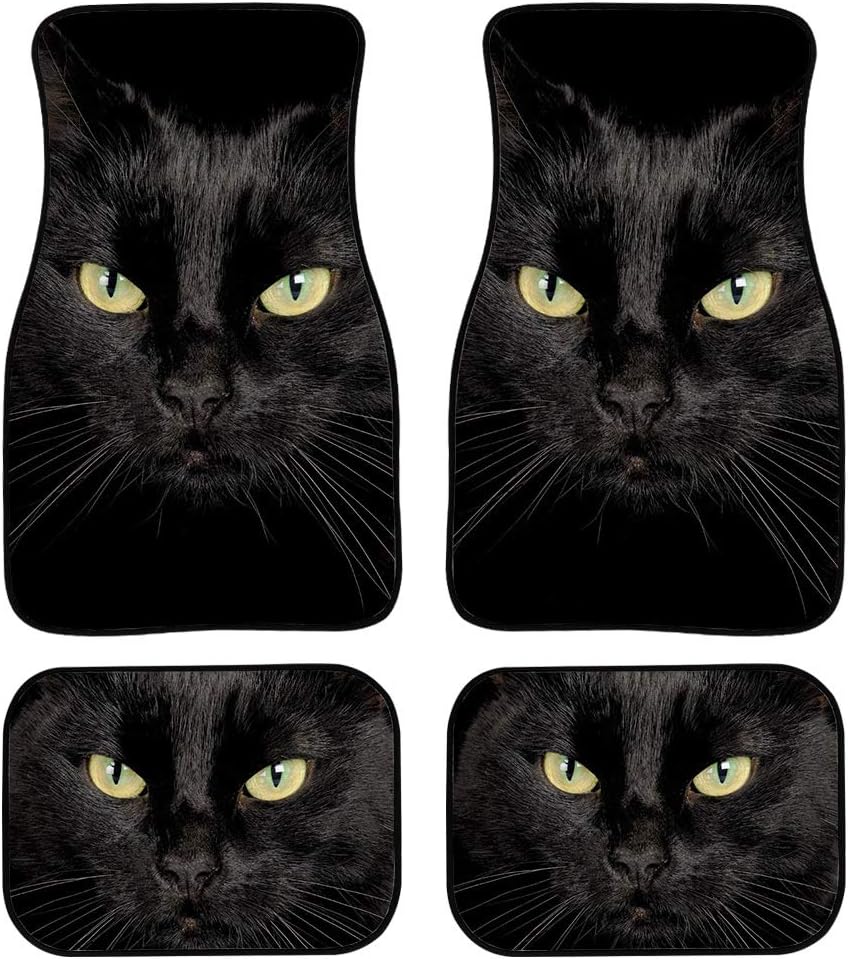 Automotive Front & Rear Floor Mats Set of 4 Piece Universal Fit P1575