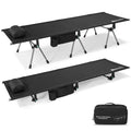 Camping Cot with Leg Extenders 2 in 1 Portable Folding Cot E532780