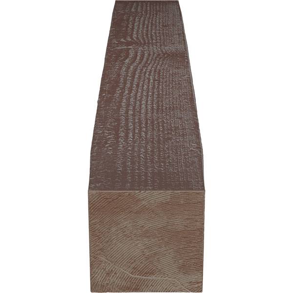 Rough Sawn Faux Wood Fireplace Mantel P266