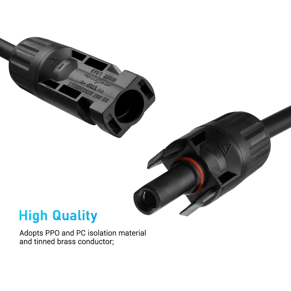 4-Way Solar Cable Connector IP67 Waterproof 12AWG A958