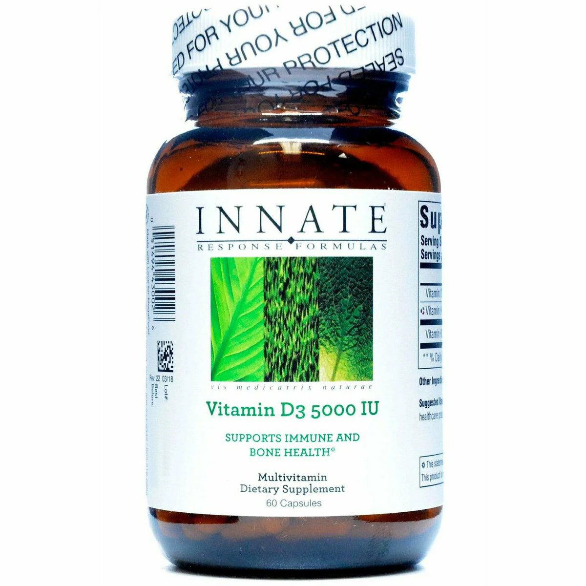 Vitamin D3 5,000 60 Caps W456828