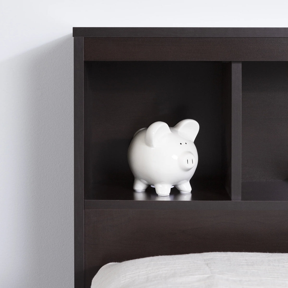 Twin 3 Drawer Storage Bed with Bookcase Headboard C437243