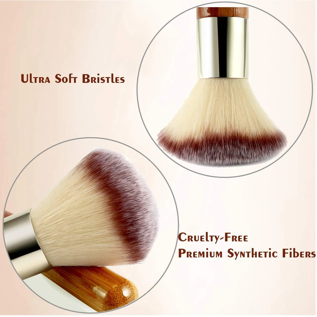 Bamboo Makeup Brush Set 2 Pieces X57359