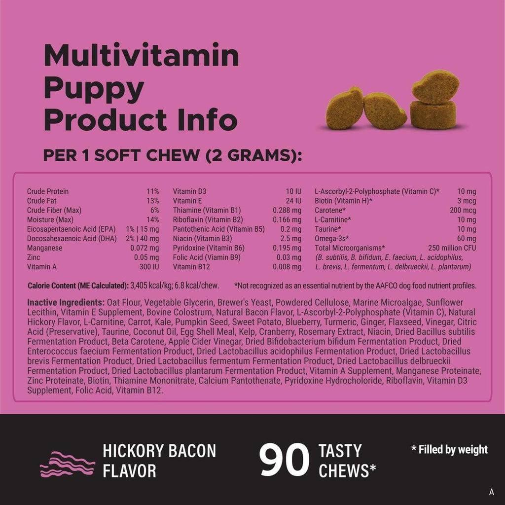 Puppy Multivitamin Glucosamine Soft Chews A404222