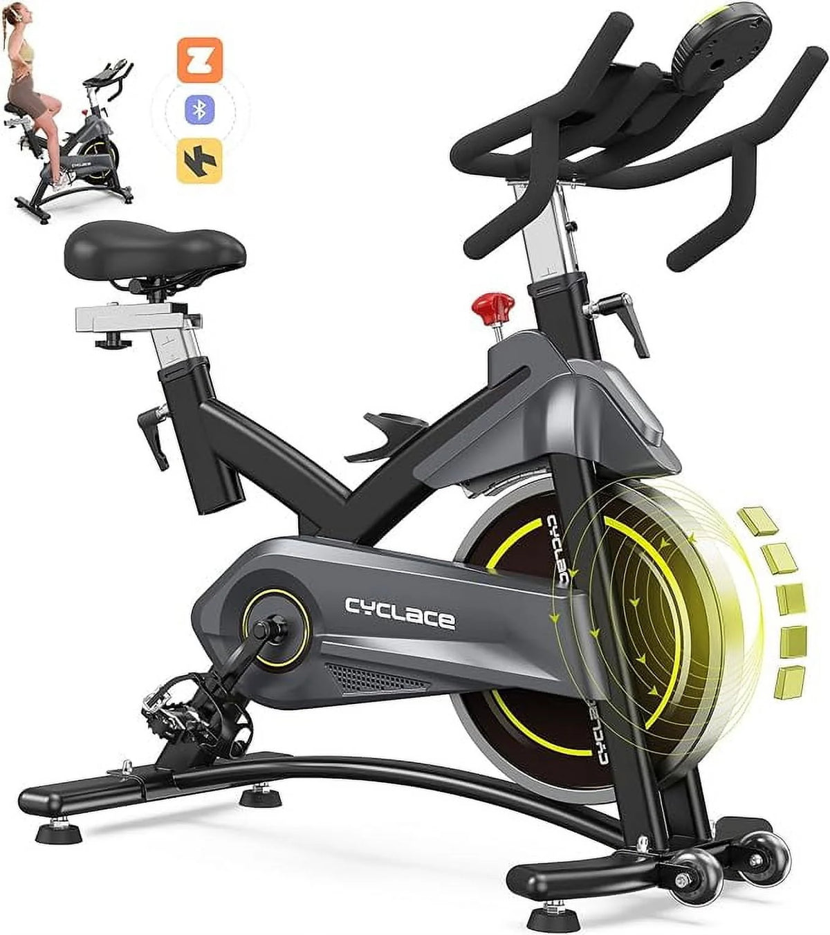Magnetic Exercise Bike 350lbs with Tablet Holder B76425