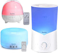 1000 Ml Set of 3 White Essential Oils Diffusers G97352
