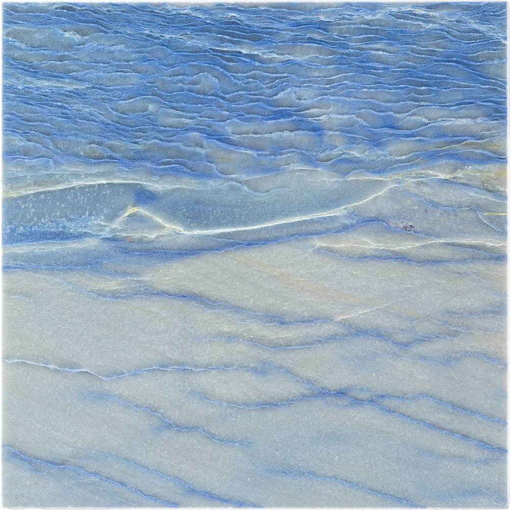 Blue 12x12 Polished Marble Mosaic Tile A16555