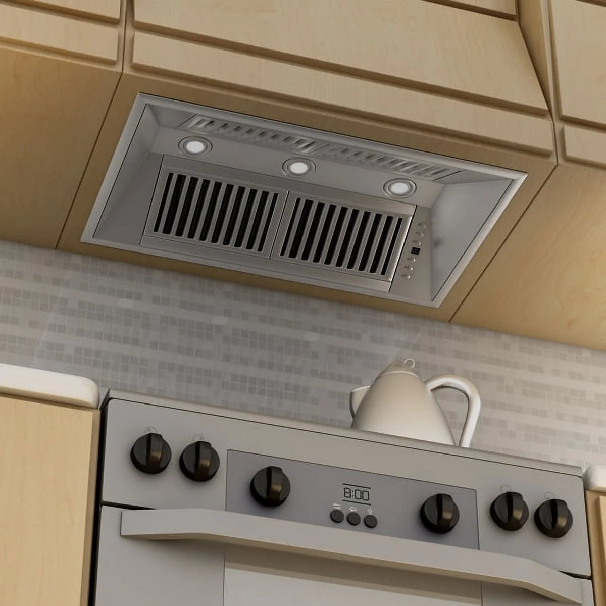 40 in. 1200 CFM Stainless Steel Range Hood Insert T38117