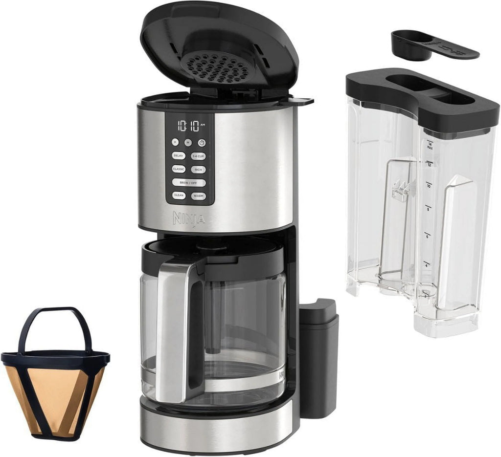 14-Cup Programmable Coffee Maker with Glass Carafe and Permanent Filter H458688