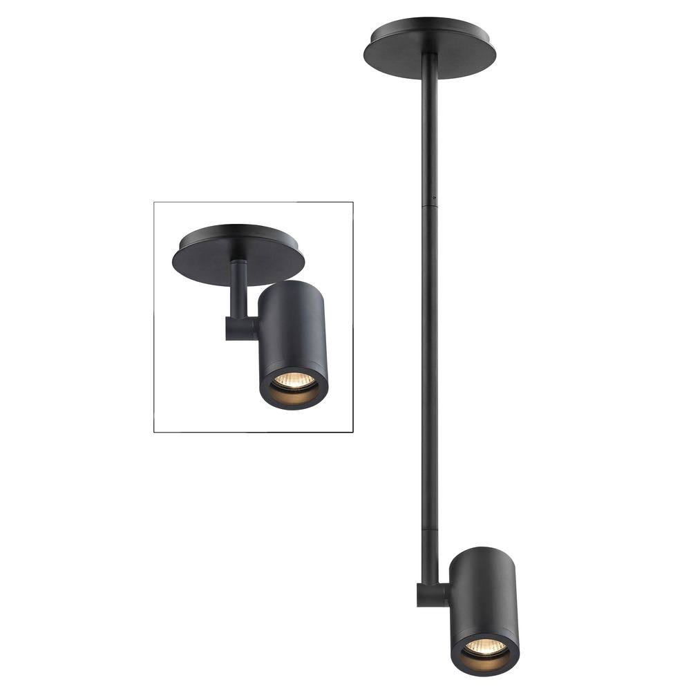 Adjustable Monopoint - Black - GU10 Base E5866