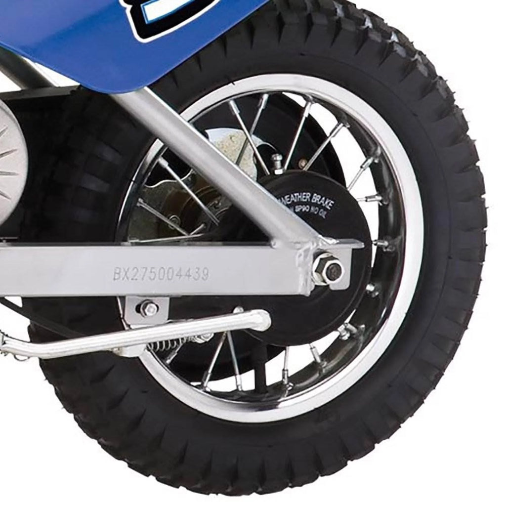 Blue 24V Miniature Electric Dirt Bike M4473