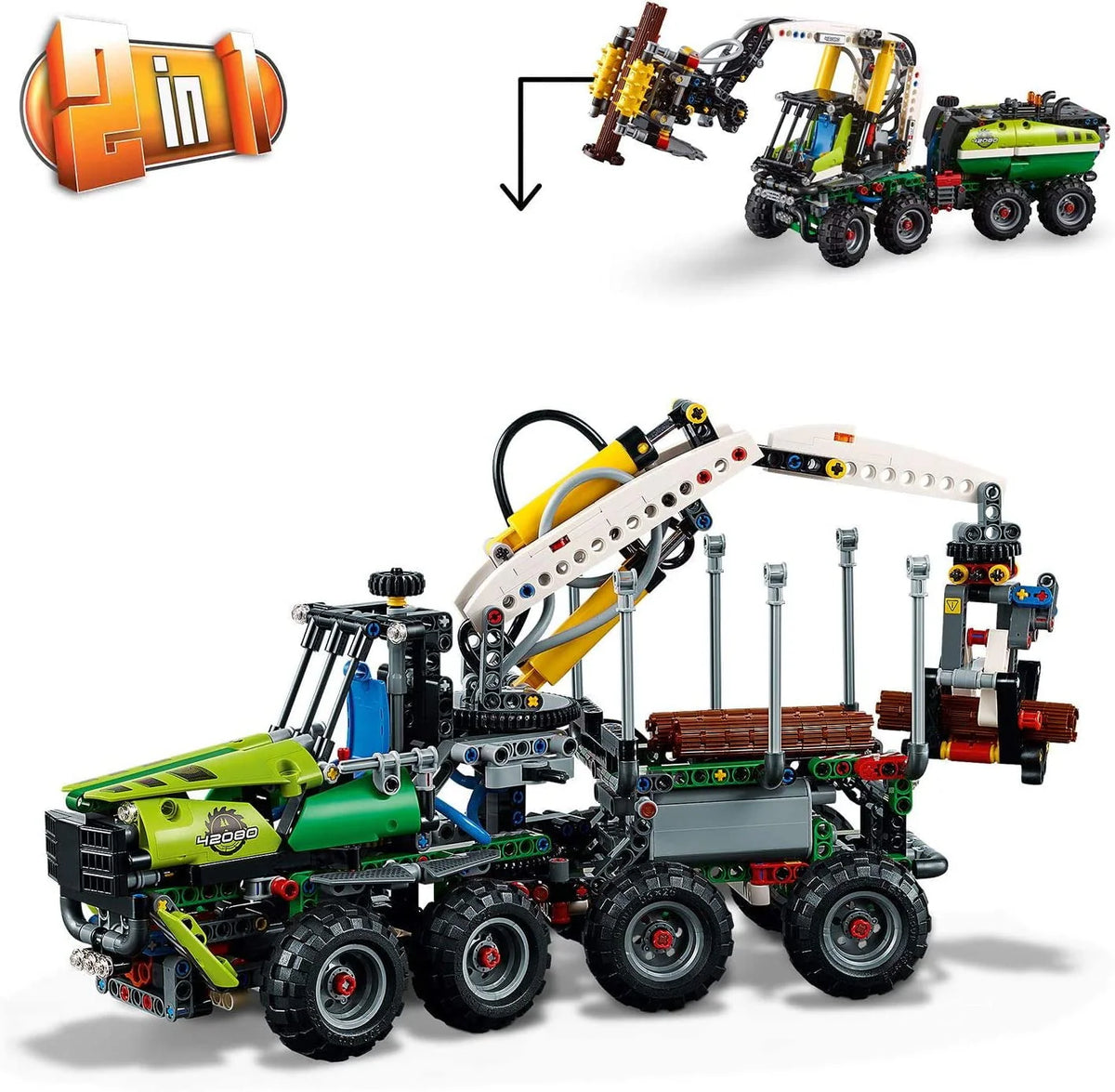 Forest Machine Building Kit 1003 Pieces Q60036