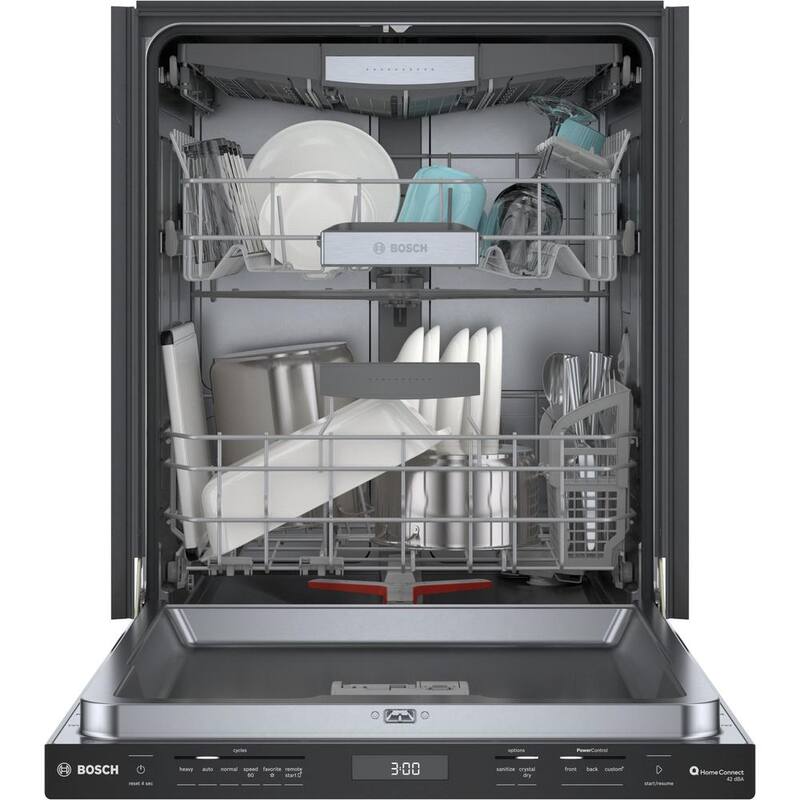 Black 24 in. Tall Tub Dishwasher with Stainless Steel Tub T323252