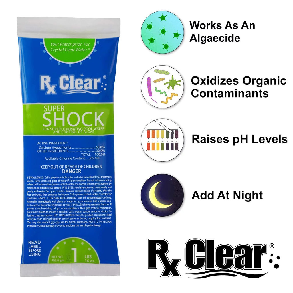 68% Calcium Hypochlorite Pool Shock 48 Pack Z869