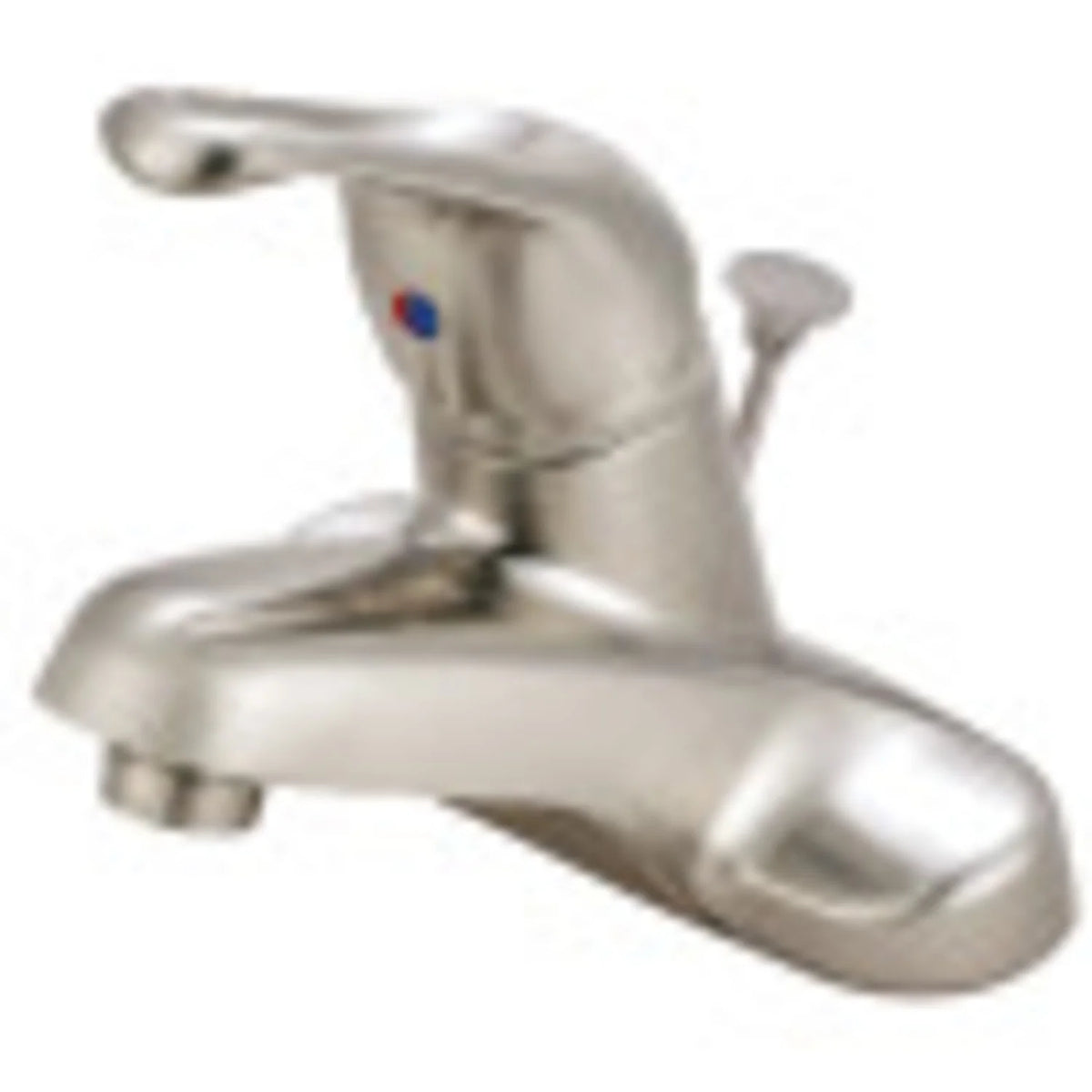 Single-Handle 4 in. Centerset Bathroom Faucet Brushed Nickel J27785