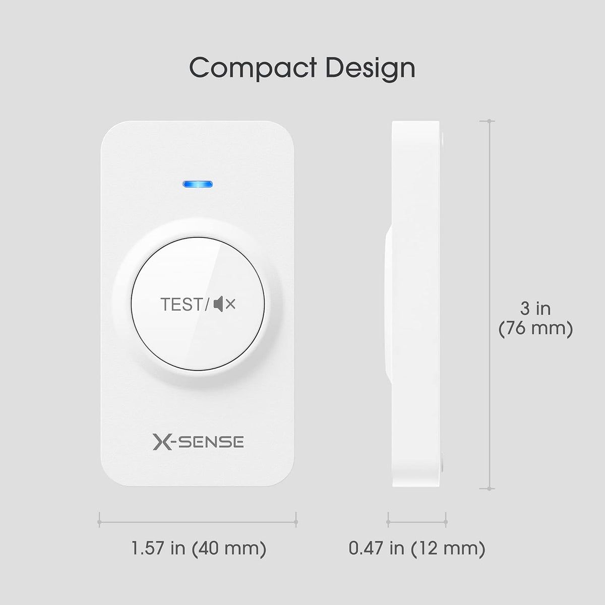 Remote Controller for Wireless Smoke & Carbon Monoxide Detector Alarms L9504