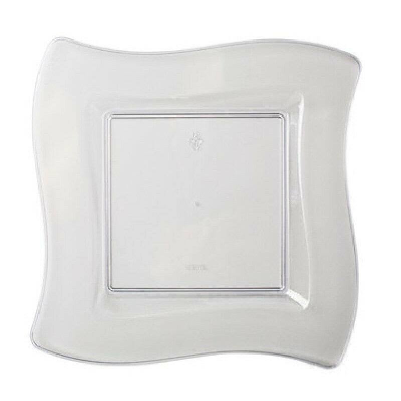 Clear 10x22 Plastic Dinner Plates Case of 120 P564