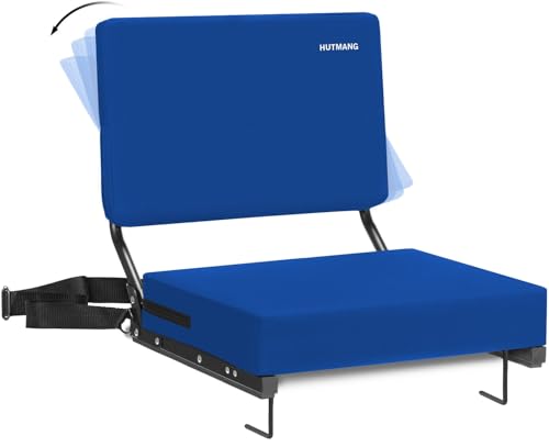 Black Portable Foldable Stadium Seat J947347