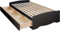 Twin Platform Storage Bed with 3 Drawers N40725