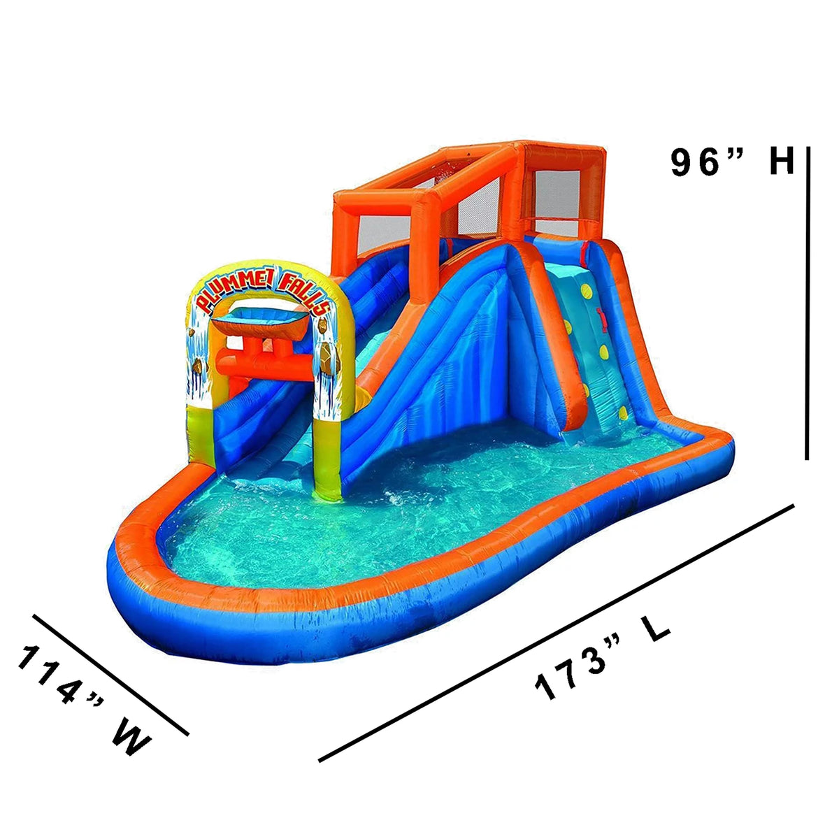 Inflatable Outdoor Water Park Splash Pool V210