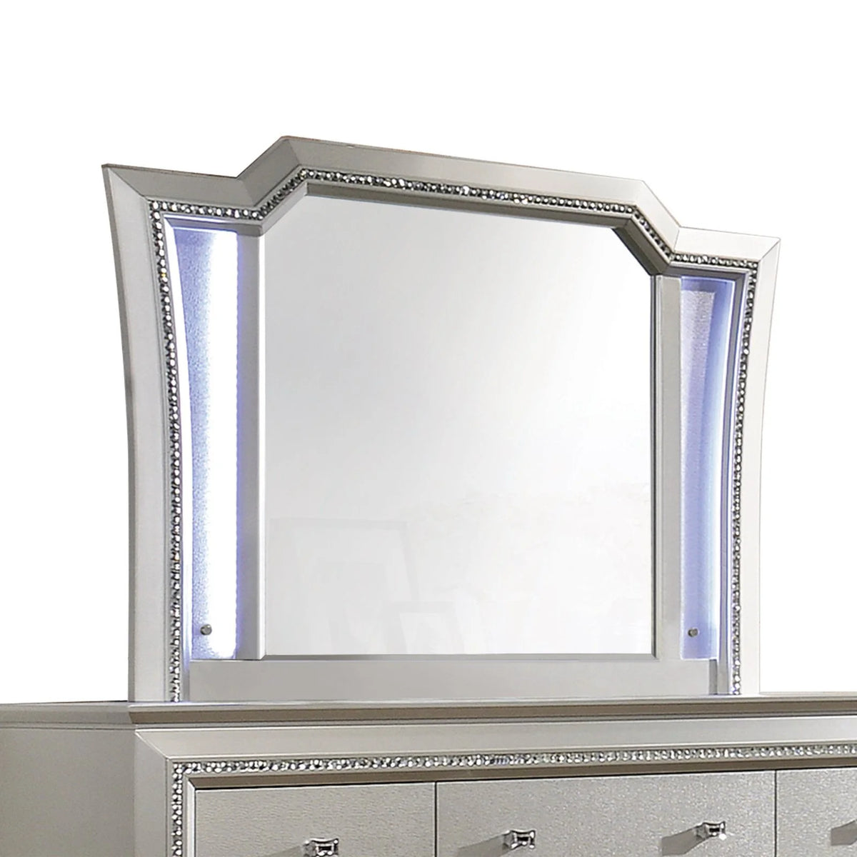 Champagne 9 Storage Drawer Dresser V342508