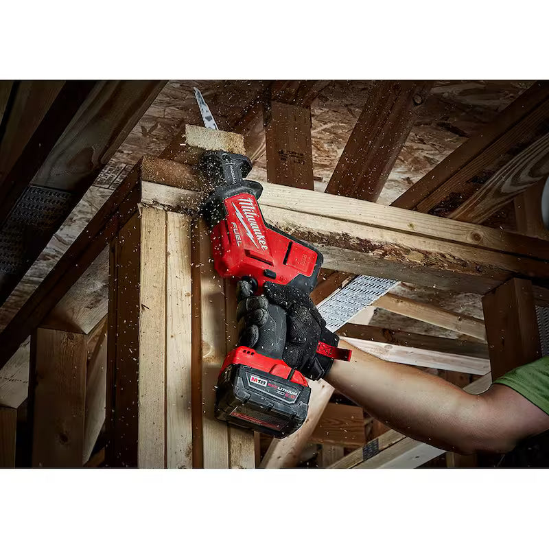 18-Volt Lithium-Ion Brushless Cordless Reciprocating Saw with Battery & Blade Set F3722
