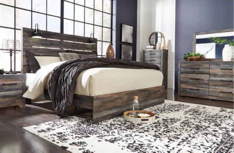 Full Panel Headboard Whitewash O85969