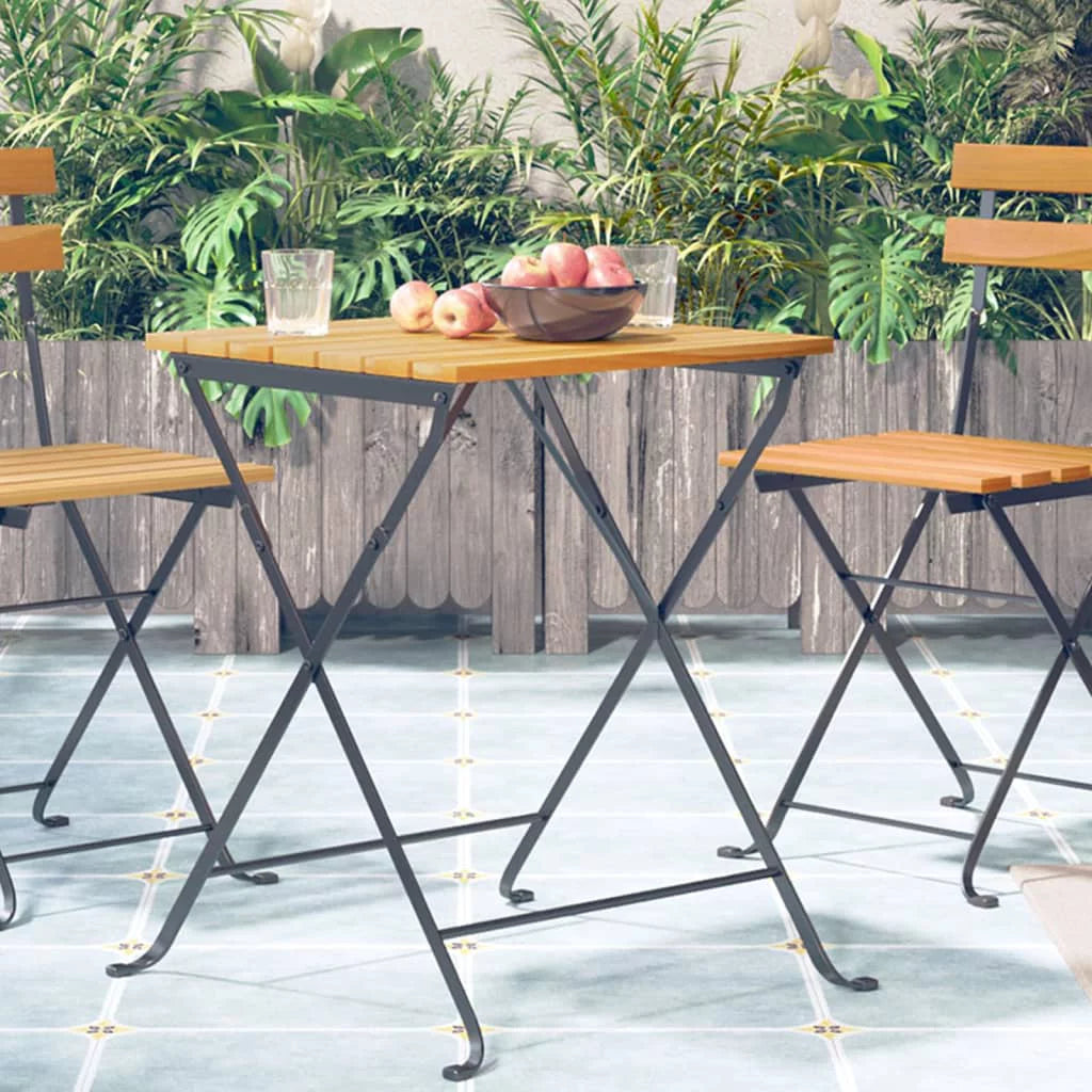 Solid Acacia Wood Bistro Table E69460