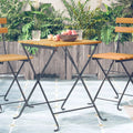 Solid Acacia Wood Bistro Table E69460