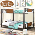 Full over Full Metal Bunk Beds J5968