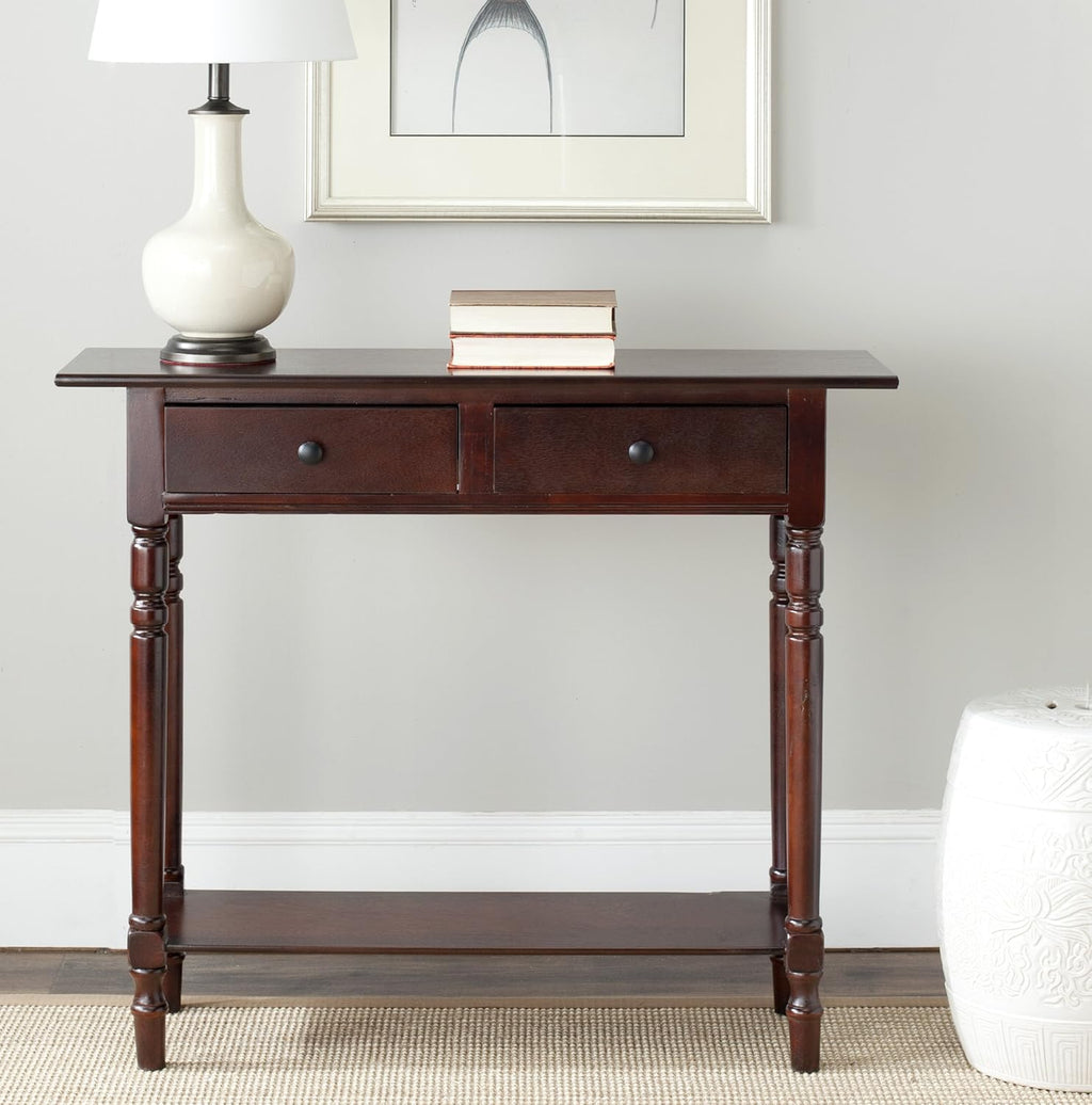 Dark Cherry Console Table B552