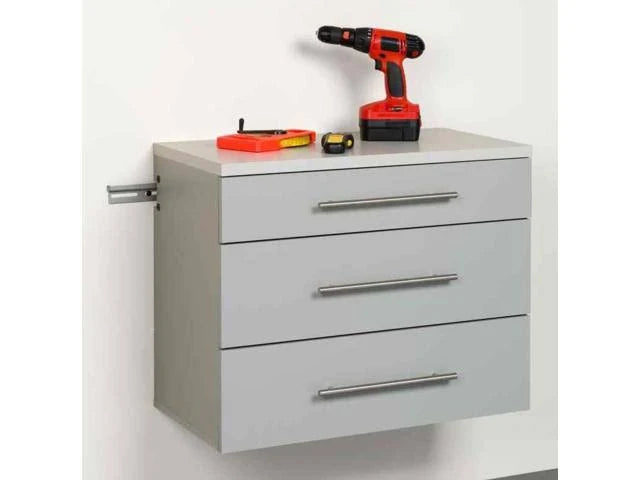 3 Drawer Gray Storage Cabinet G344