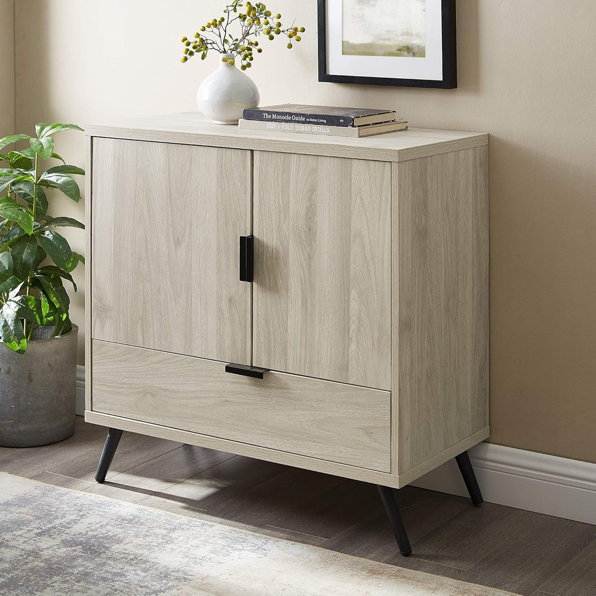 30 Inch Dark Walnut Storage Cabinet O276249