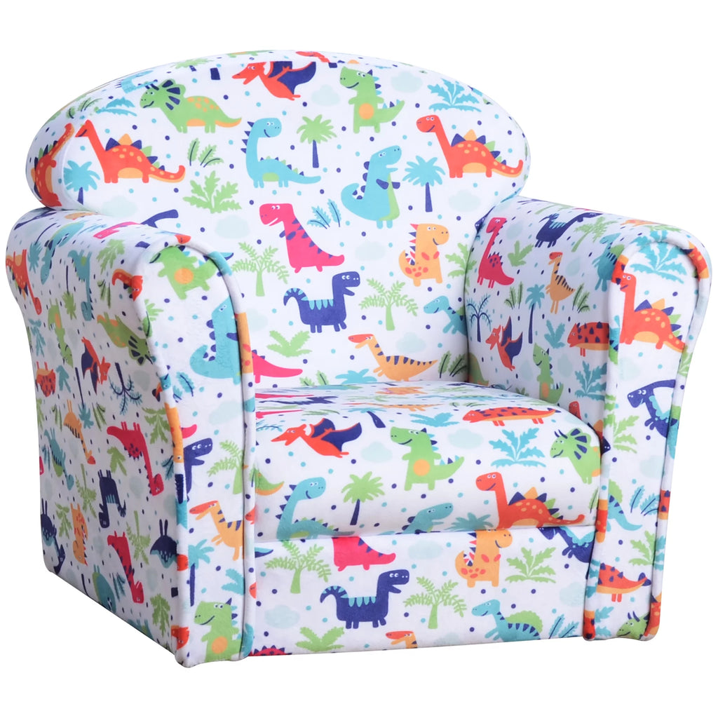 Kid's Sofa Armchair with Dinosaur Design B84019