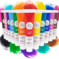 Gel Food Coloring .7 oz, 12 Colors A152