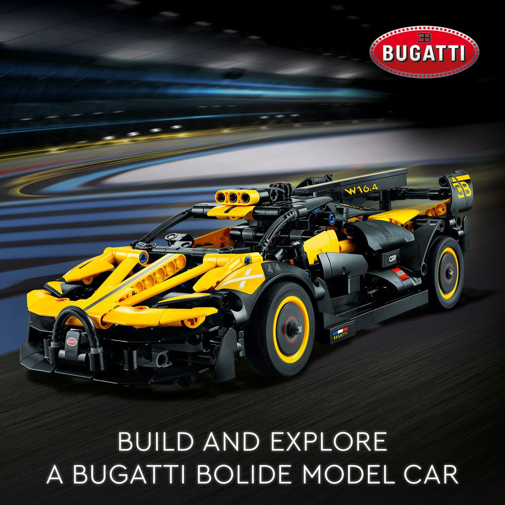 Technic Bugatti Bolide Racing Car Building Set J503