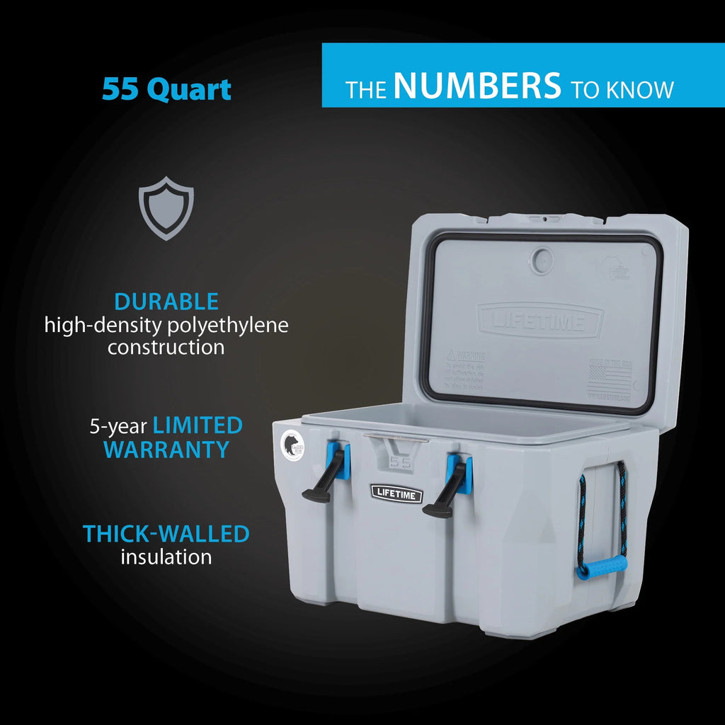 55 Quart High Performance Polyethylene Cooler N699