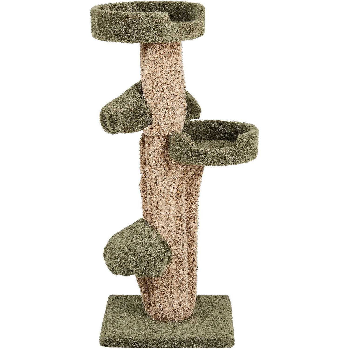 49-in Tree-Shaped Wooden Cat Tree R96215
