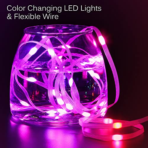 8ft x 6ft 144 LED RGB Color Changing Curtain Lights Y71257