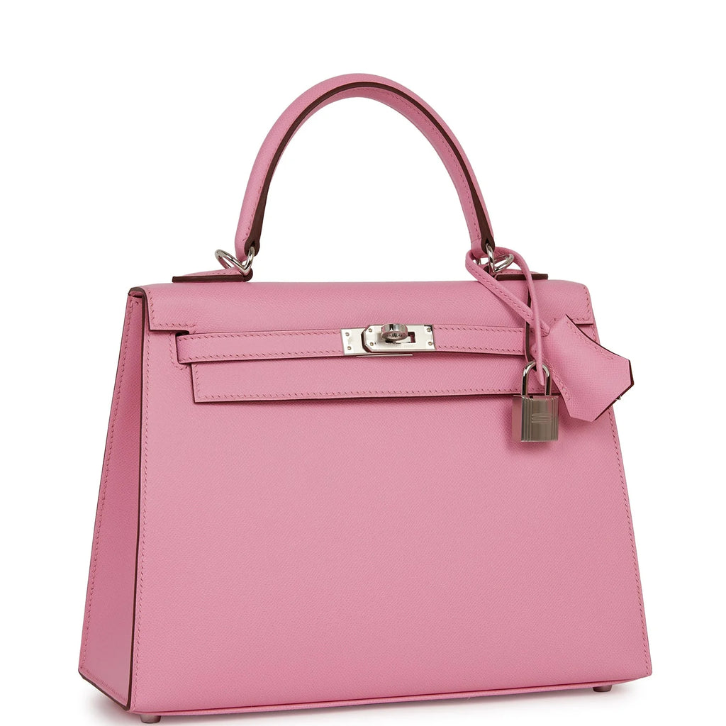 Pink 25 Leather Handbag E668