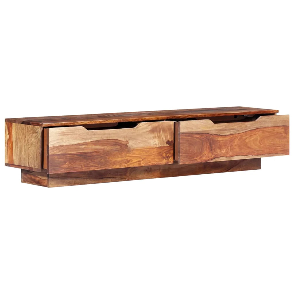Solid Sheesham Wood TV Cabinet L8253