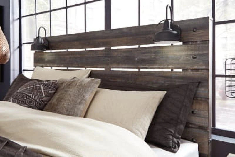 Full Panel Headboard Whitewash O85969