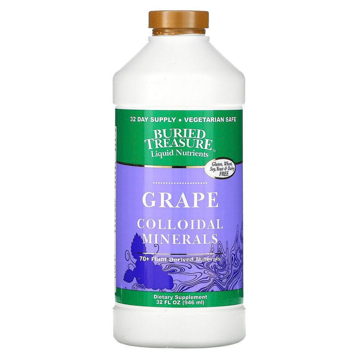 Colloidal Minerals Liquid Nutrients Grape 32 fl oz U1992