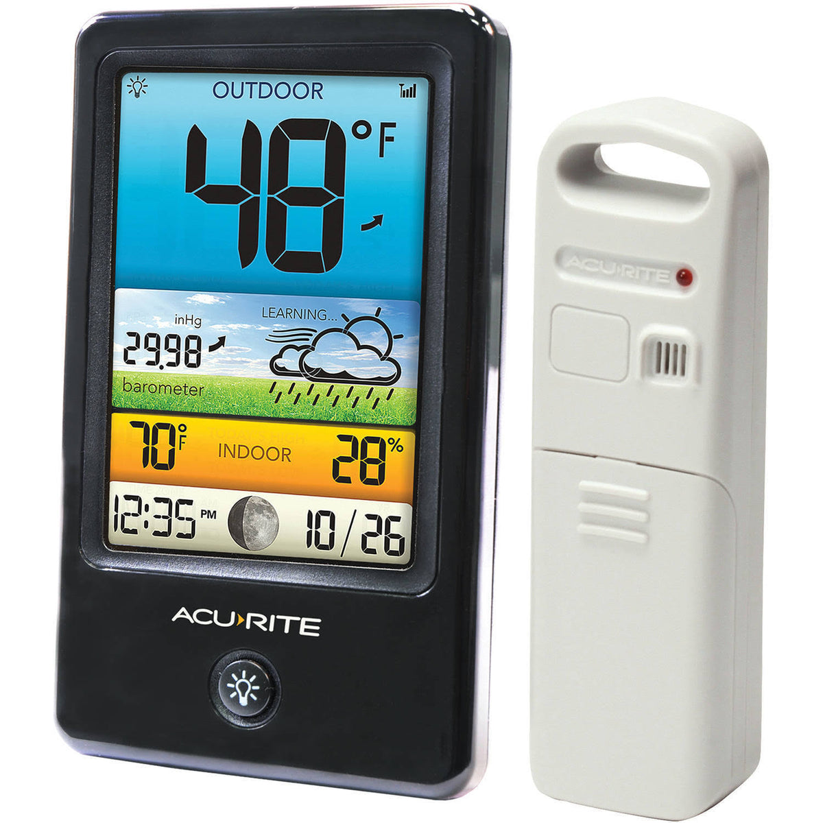 Wireless Color Forecaster with Temperature & Humidity T6632